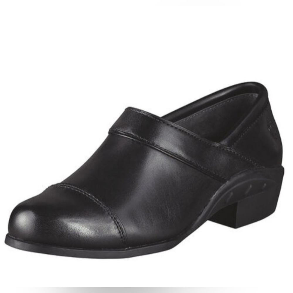 ARIAT SPORT LEATHER CLOGS. SIZE 6B.